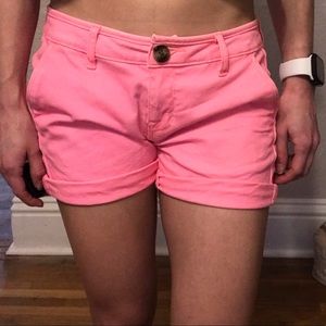 Pink shorts